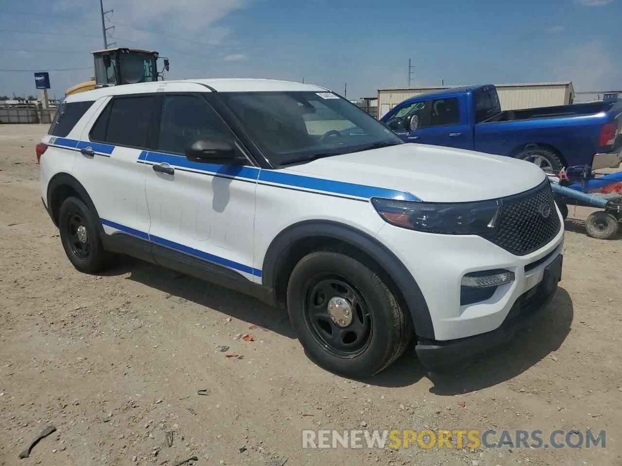 4 Photograph of a damaged car 1FM5K8AW8MNA12077 FORD EXPLORER 2021