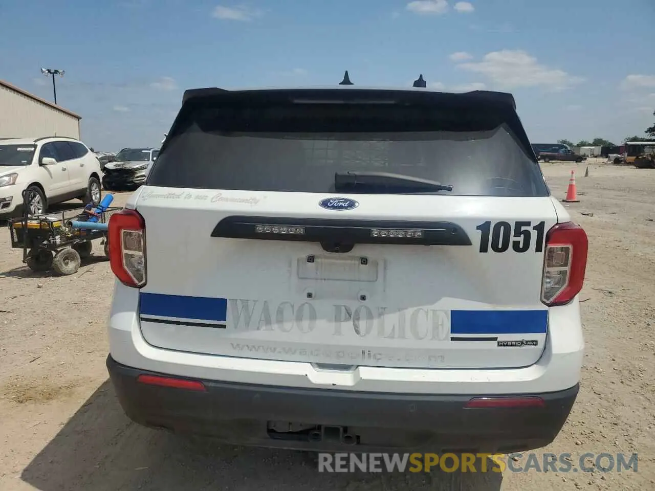 6 Photograph of a damaged car 1FM5K8AW8MNA12077 FORD EXPLORER 2021