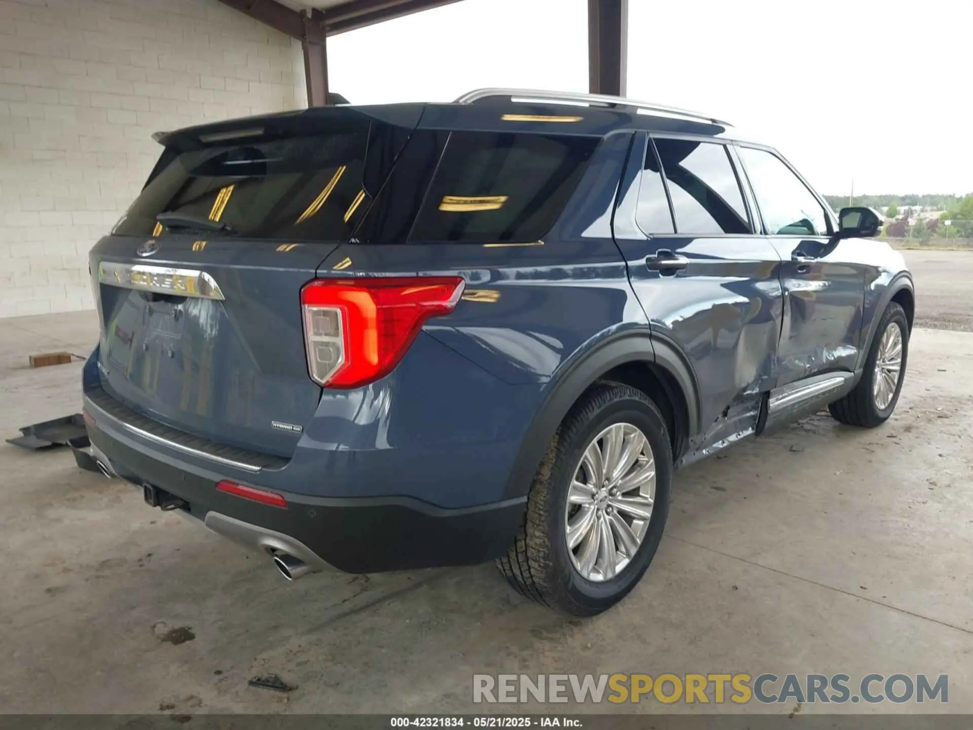 4 Фотография поврежденного автомобиля 1FM5K8FW0MNA06704 FORD EXPLORER 2021