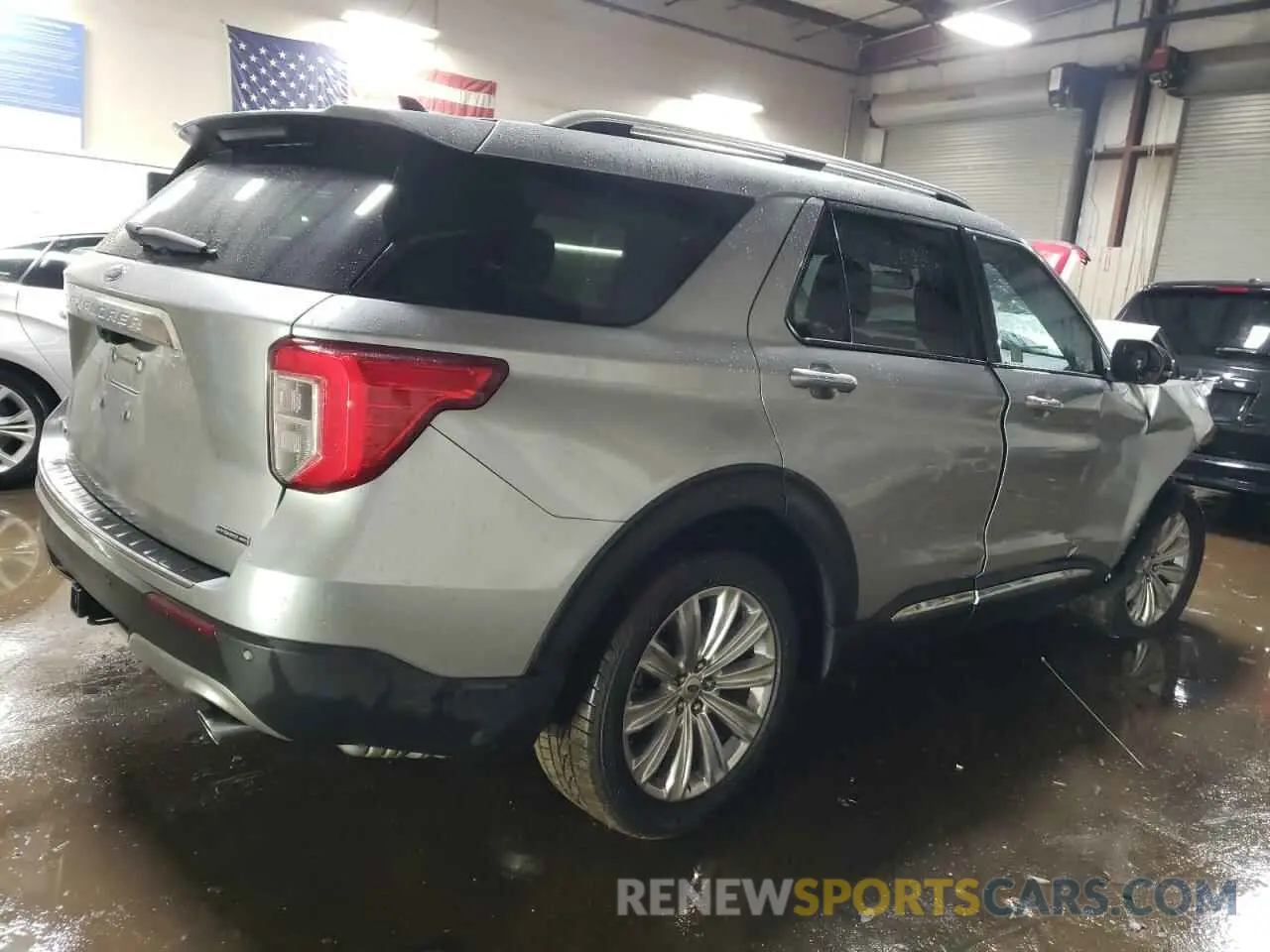 3 Фотография поврежденного автомобиля 1FM5K8FW0MNA08310 FORD EXPLORER 2021