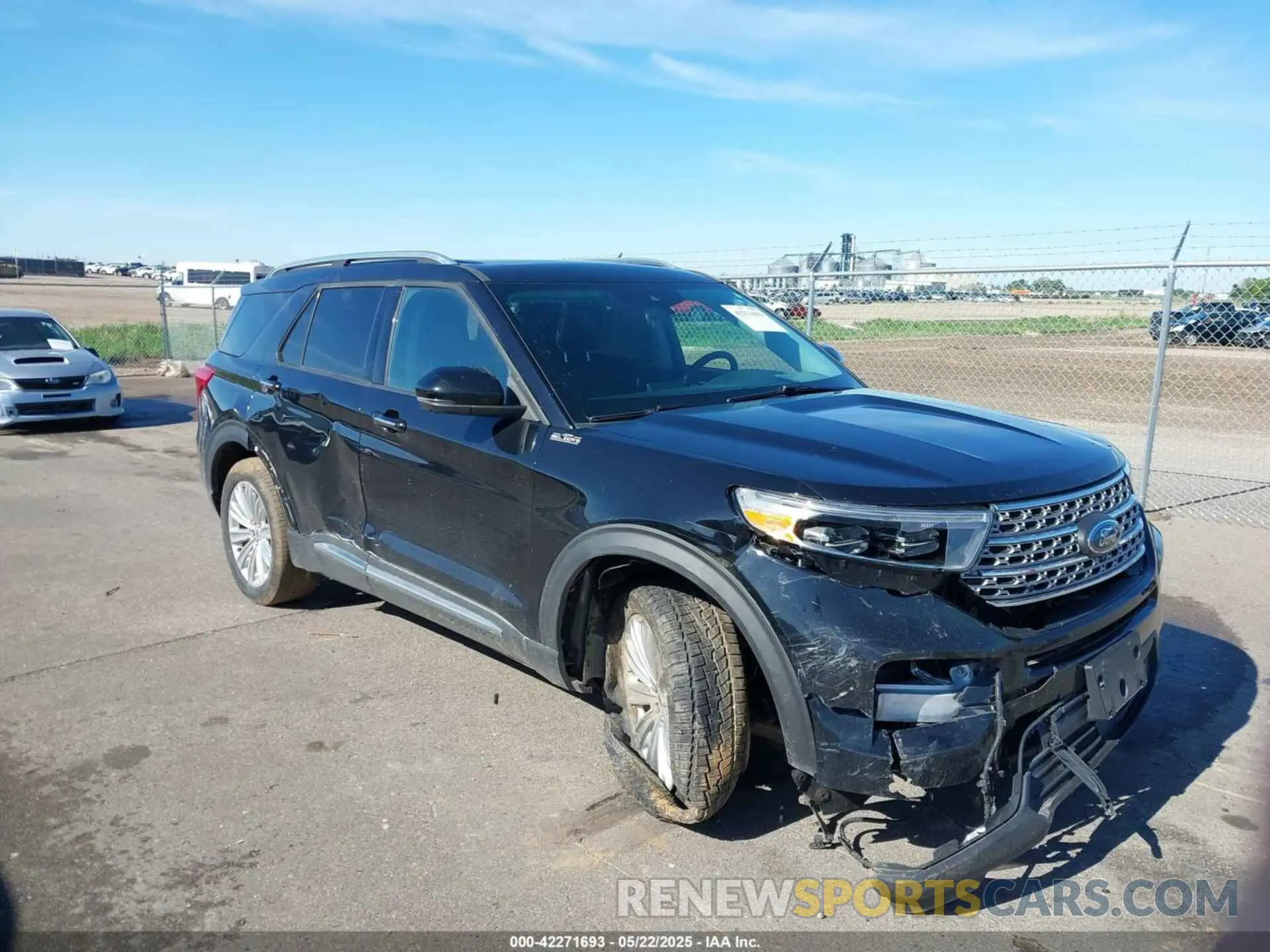 1 Photograph of a damaged car 1FM5K8FW3MNA09533 FORD EXPLORER 2021