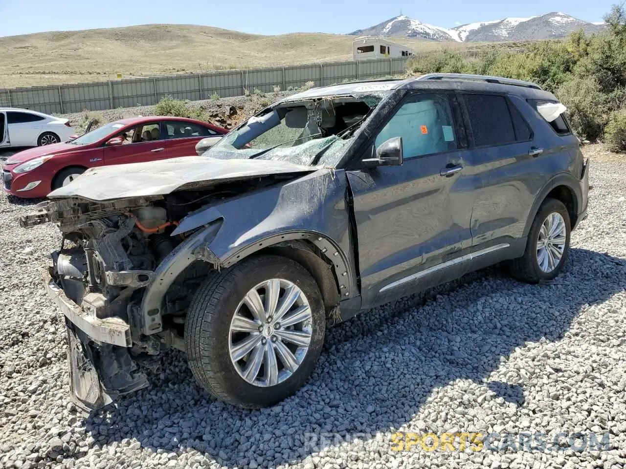 1 Фотография поврежденного автомобиля 1FM5K8FWXMNA11196 FORD EXPLORER 2021