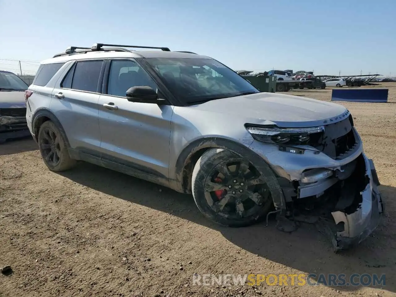 4 Фотография поврежденного автомобиля 1FM5K8GC3MGB32354 FORD EXPLORER 2021