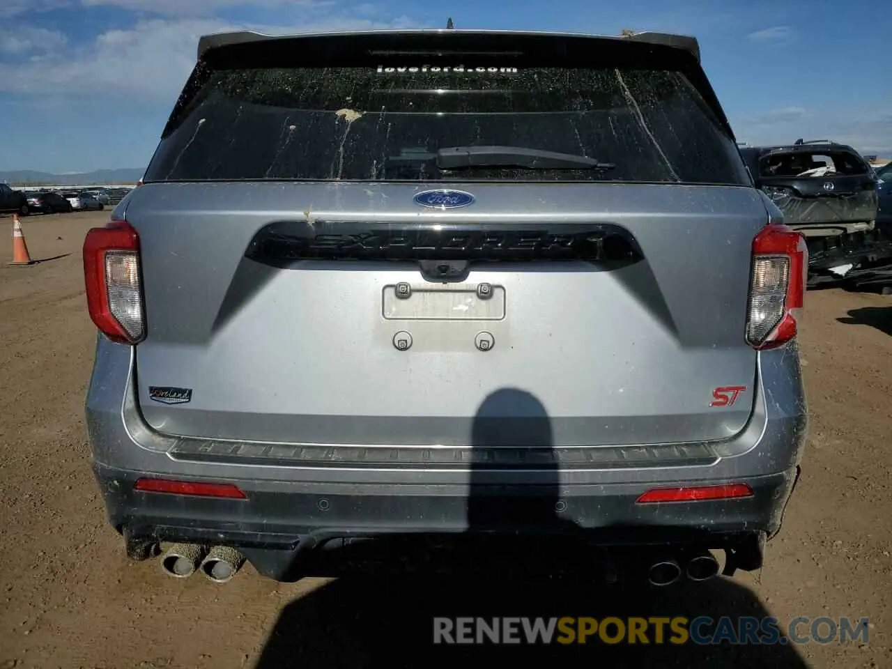 6 Фотография поврежденного автомобиля 1FM5K8GC3MGB32354 FORD EXPLORER 2021
