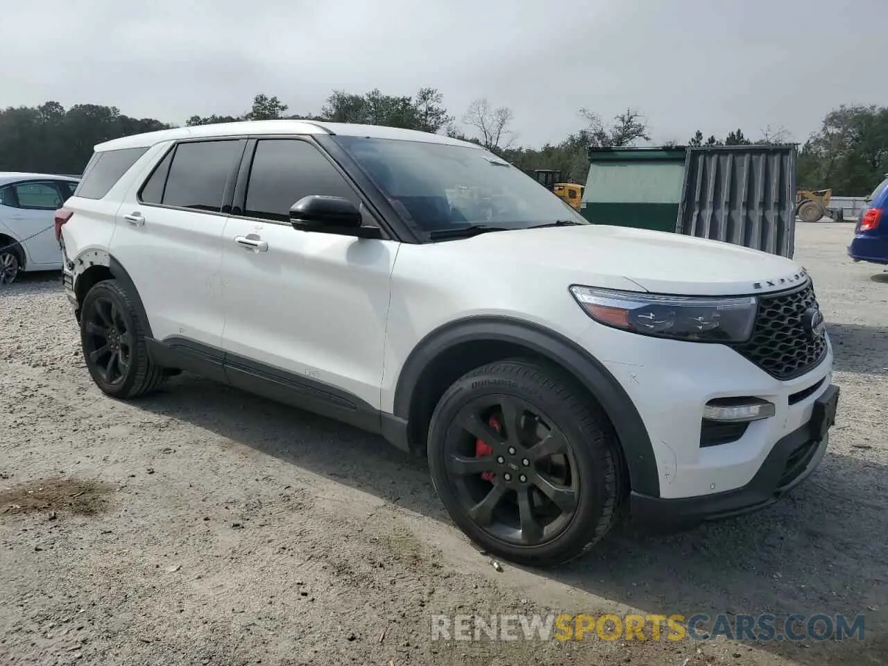 4 Фотография поврежденного автомобиля 1FM5K8GC3MGB40583 FORD EXPLORER 2021