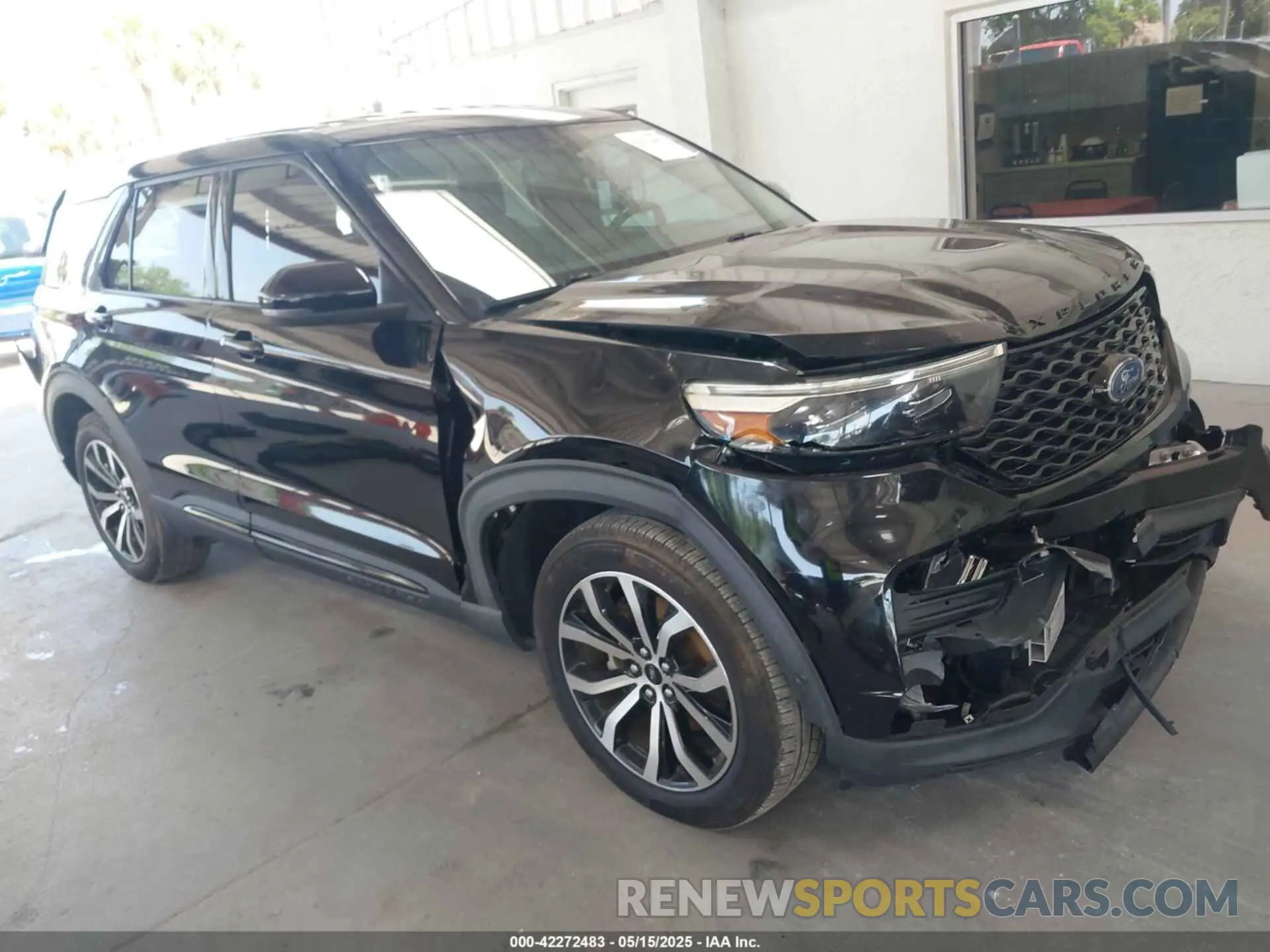 1 Photograph of a damaged car 1FM5K8GC5MGA45197 FORD EXPLORER 2021