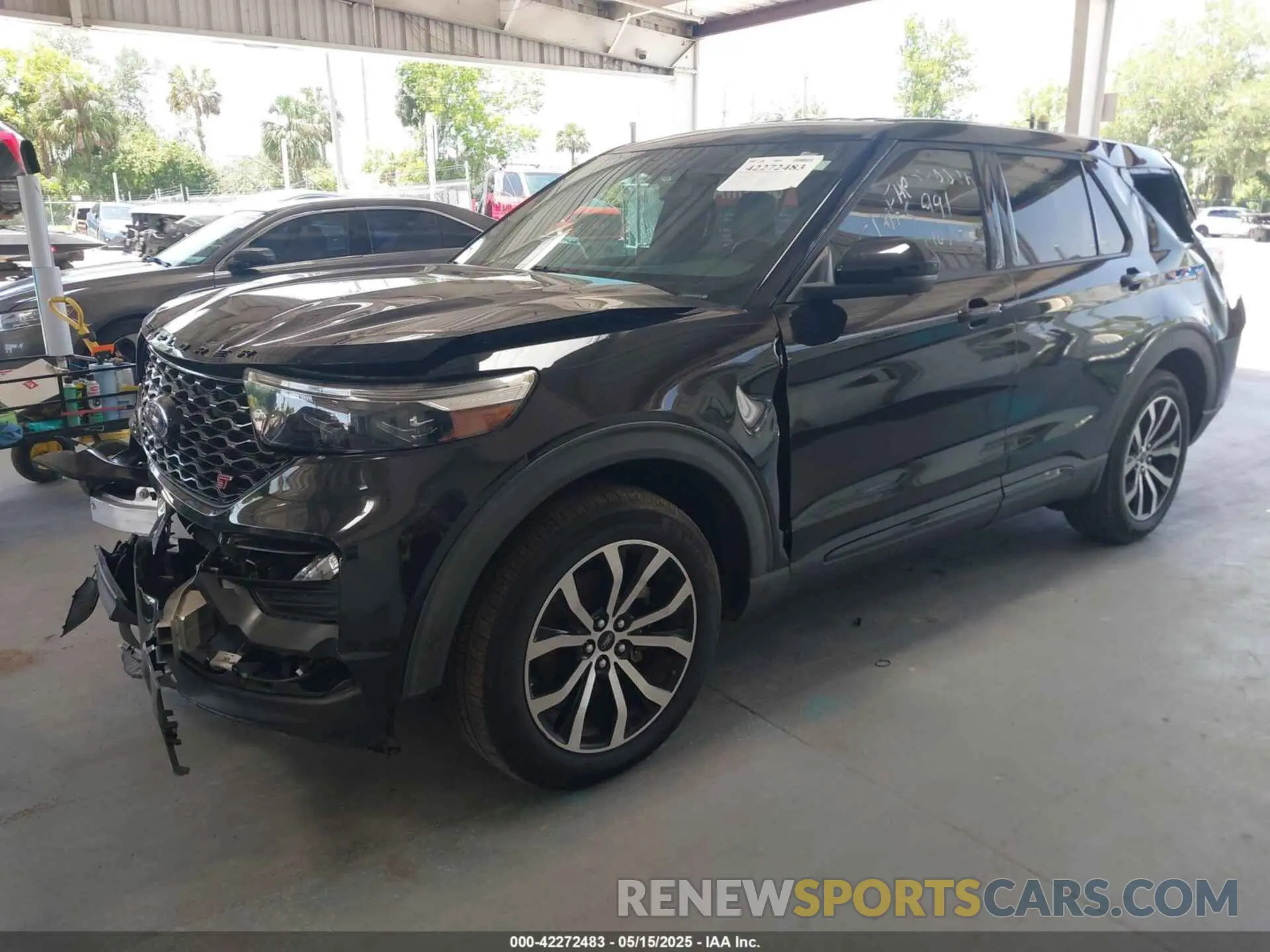 2 Photograph of a damaged car 1FM5K8GC5MGA45197 FORD EXPLORER 2021