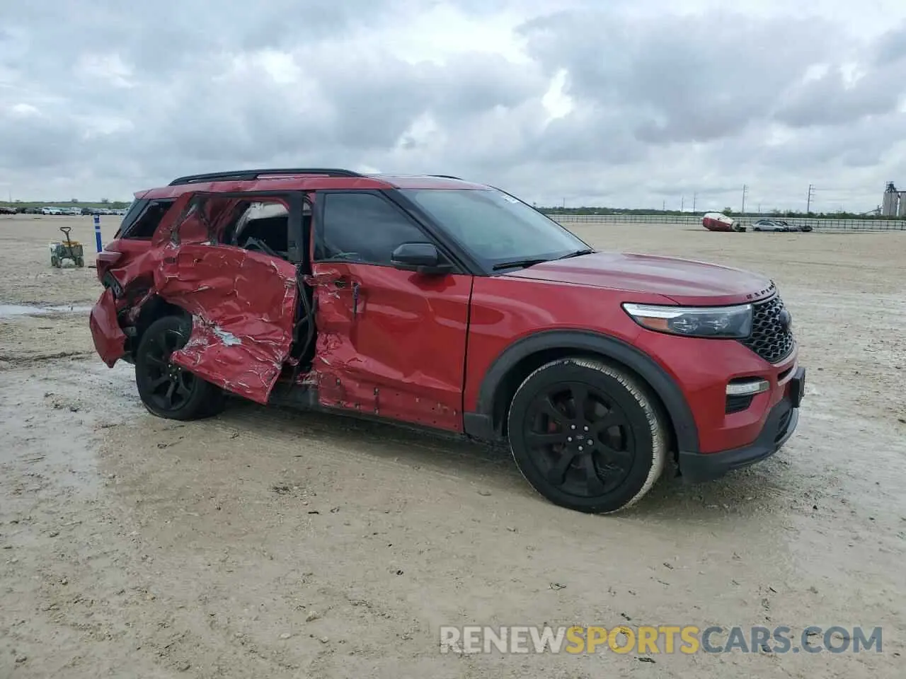 4 Фотография поврежденного автомобиля 1FM5K8GC5MGA94870 FORD EXPLORER 2021