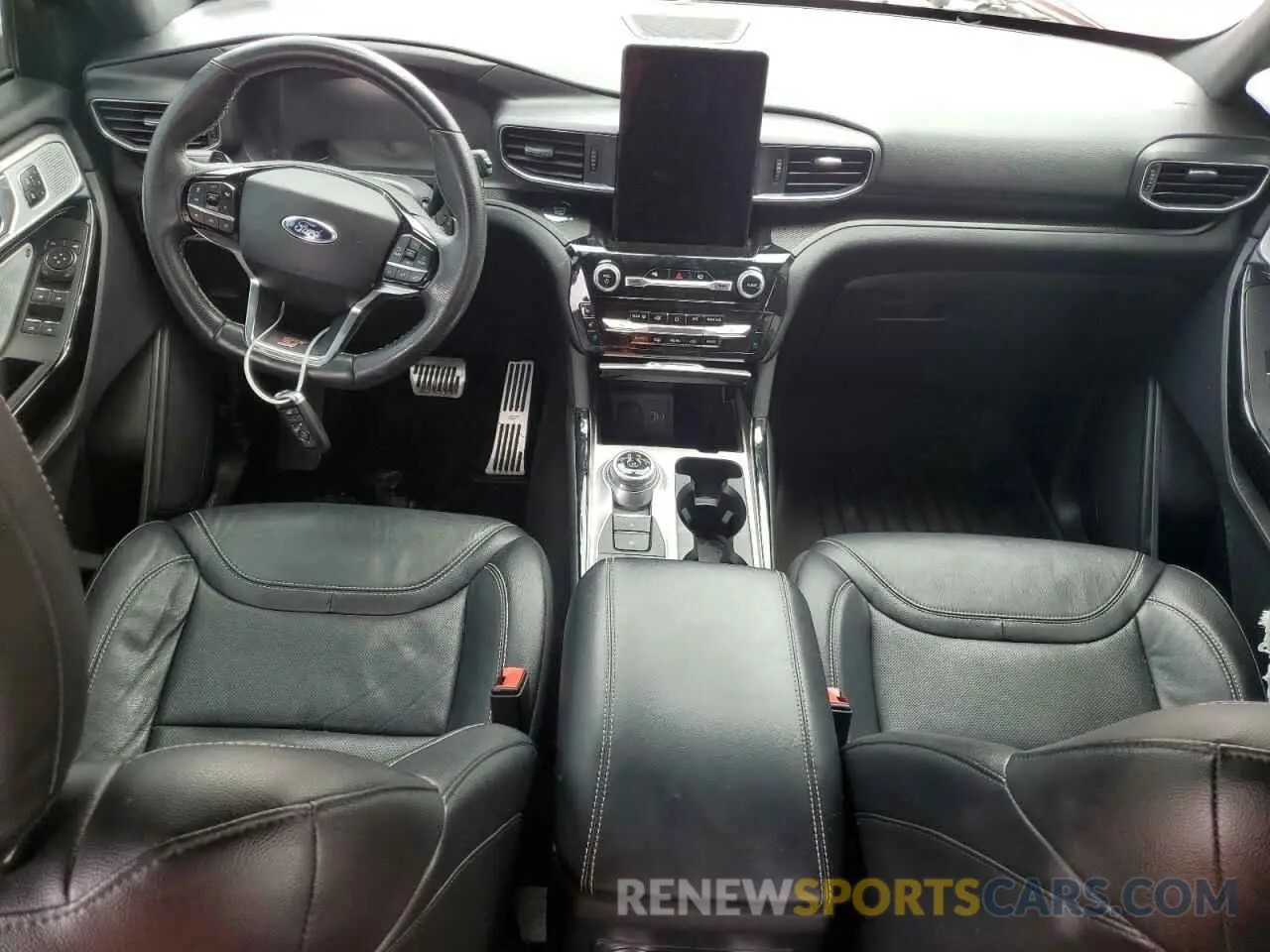 8 Фотография поврежденного автомобиля 1FM5K8GC5MGA94870 FORD EXPLORER 2021