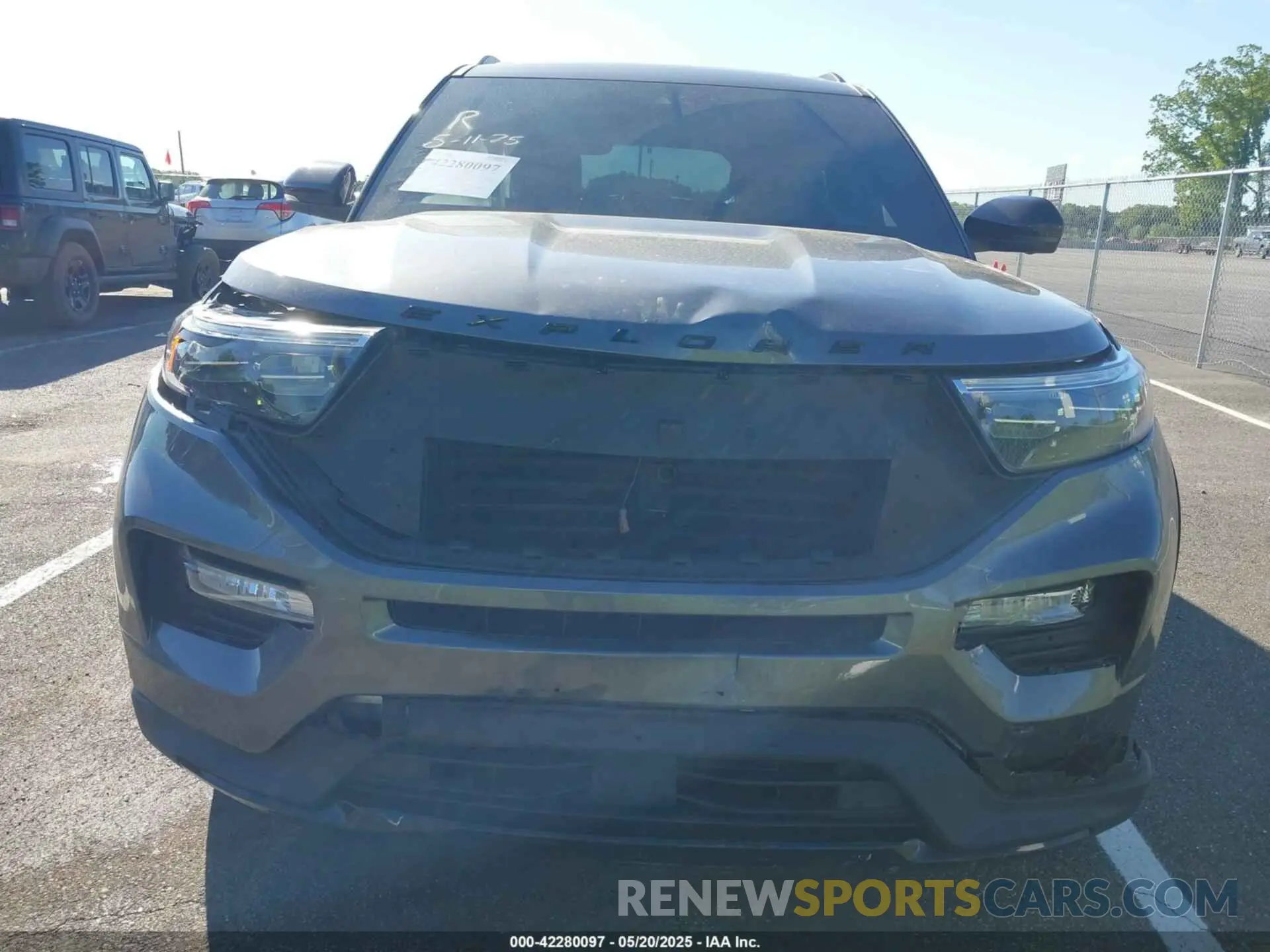 11 Фотография поврежденного автомобиля 1FM5K8GC5MGB27091 FORD EXPLORER 2021