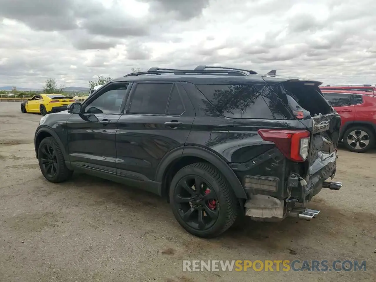 2 Photograph of a damaged car 1FM5K8GC7MGC07377 FORD EXPLORER 2021