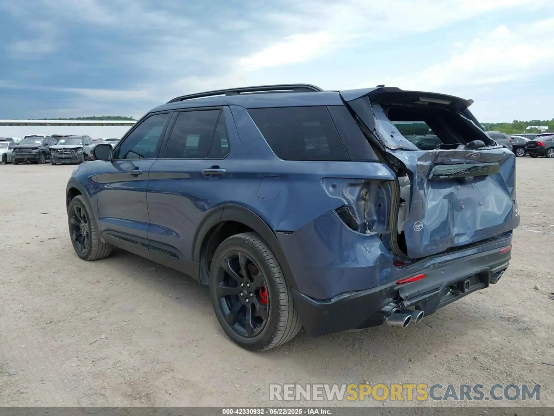 3 Фотография поврежденного автомобиля 1FM5K8GC8MGA82003 FORD EXPLORER 2021