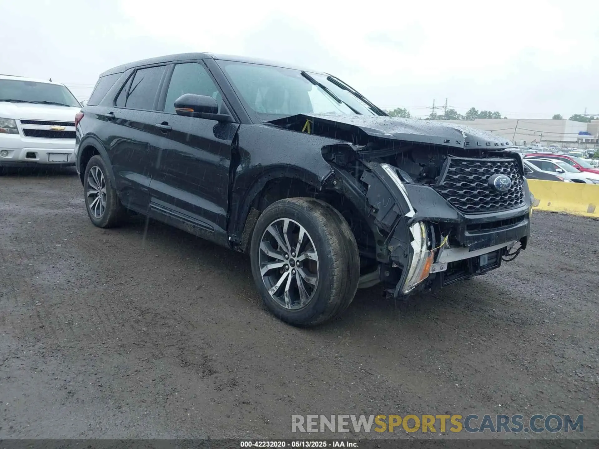 1 Photograph of a damaged car 1FM5K8GC9MGB62409 FORD EXPLORER 2021
