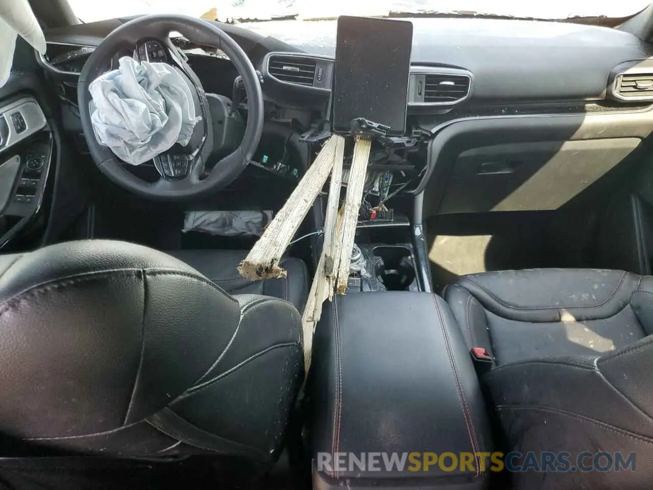 8 Photograph of a damaged car 1FM5K8GC9MGC37349 FORD EXPLORER 2021