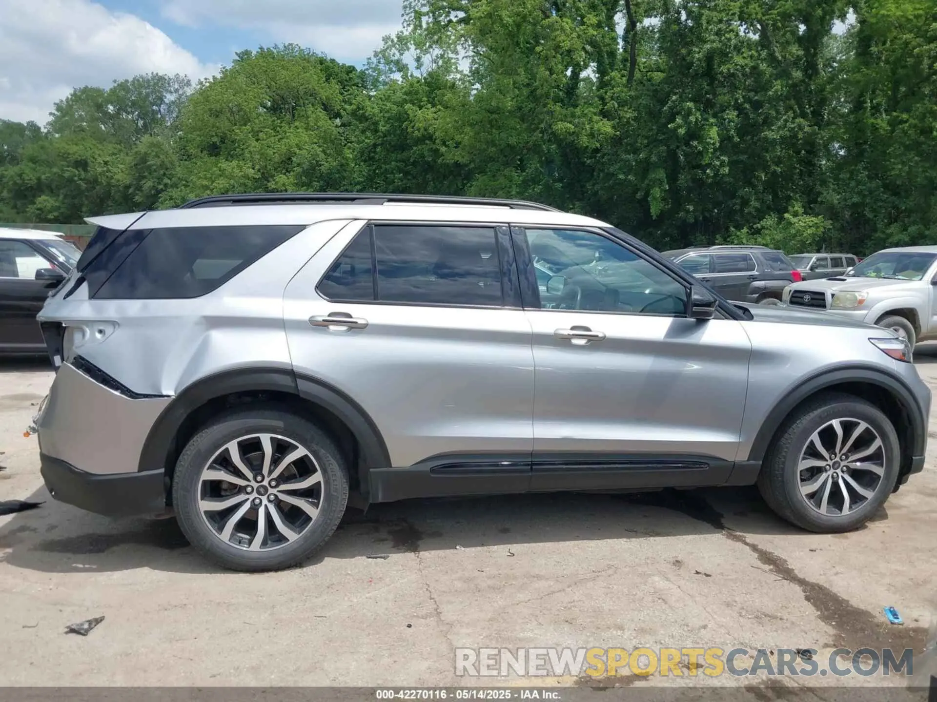 14 Фотография поврежденного автомобиля 1FM5K8GCXMGA95156 FORD EXPLORER 2021