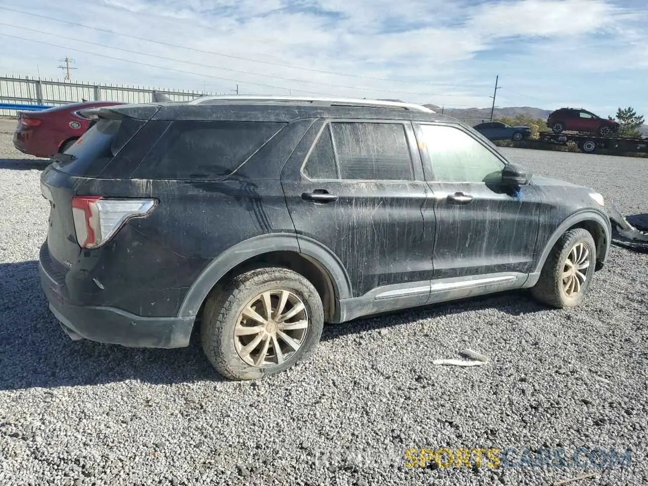 3 Photograph of a damaged car 1FM5K8HC1MGA12454 FORD EXPLORER 2021