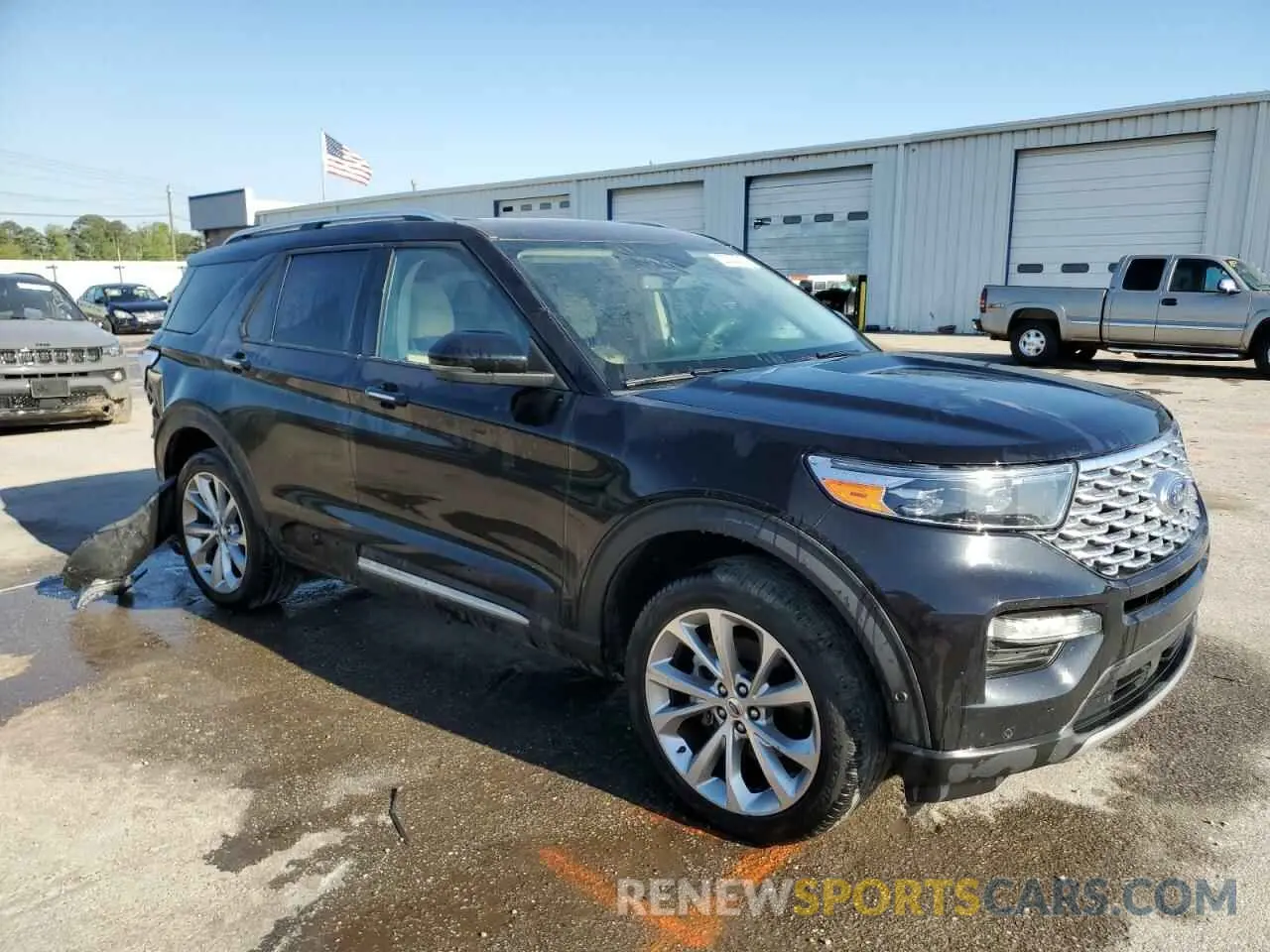 4 Photograph of a damaged car 1FM5K8HC7MGA55826 FORD EXPLORER 2021