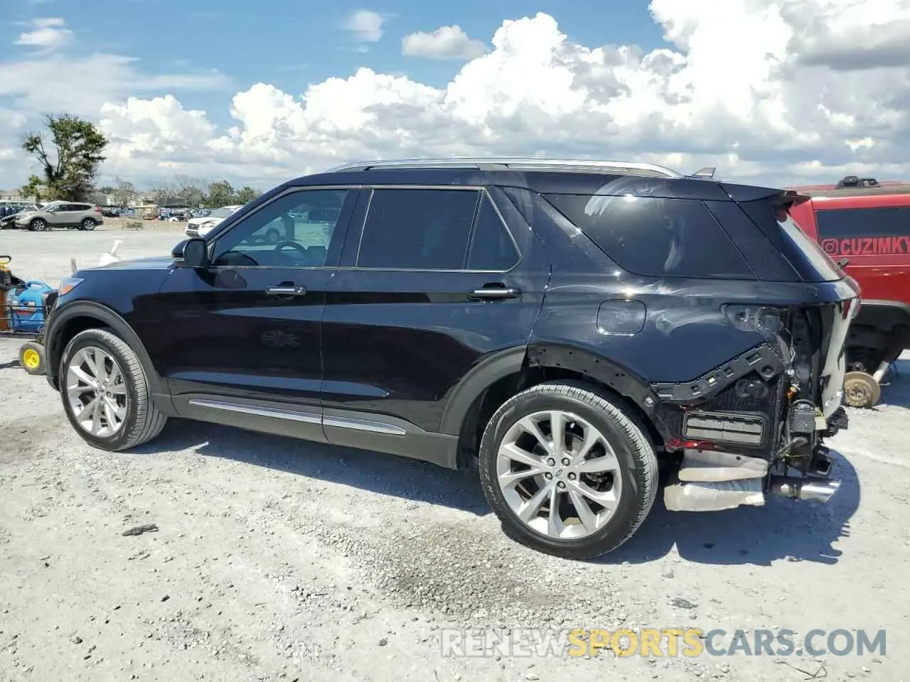 2 Photograph of a damaged car 1FM5K8HC7MGB00084 FORD EXPLORER 2021