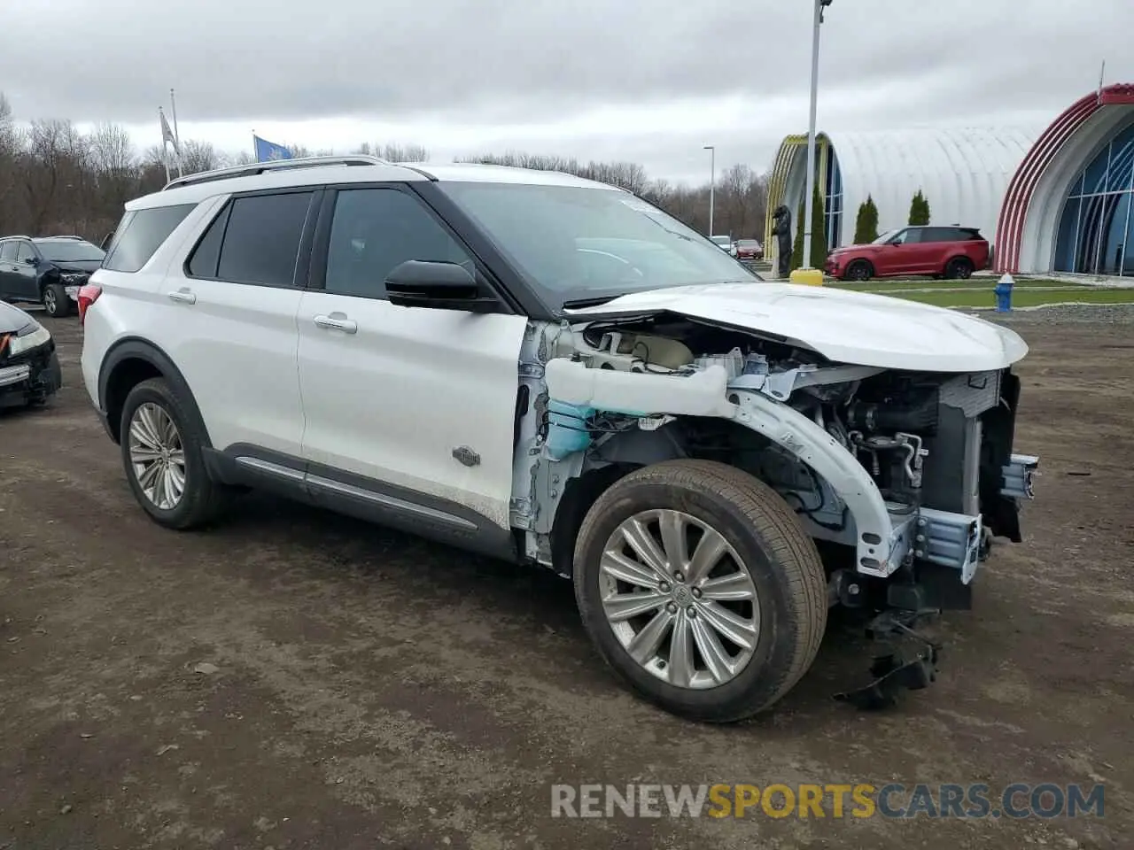 4 Фотография поврежденного автомобиля 1FM5K8LC1MGC28604 FORD EXPLORER 2021