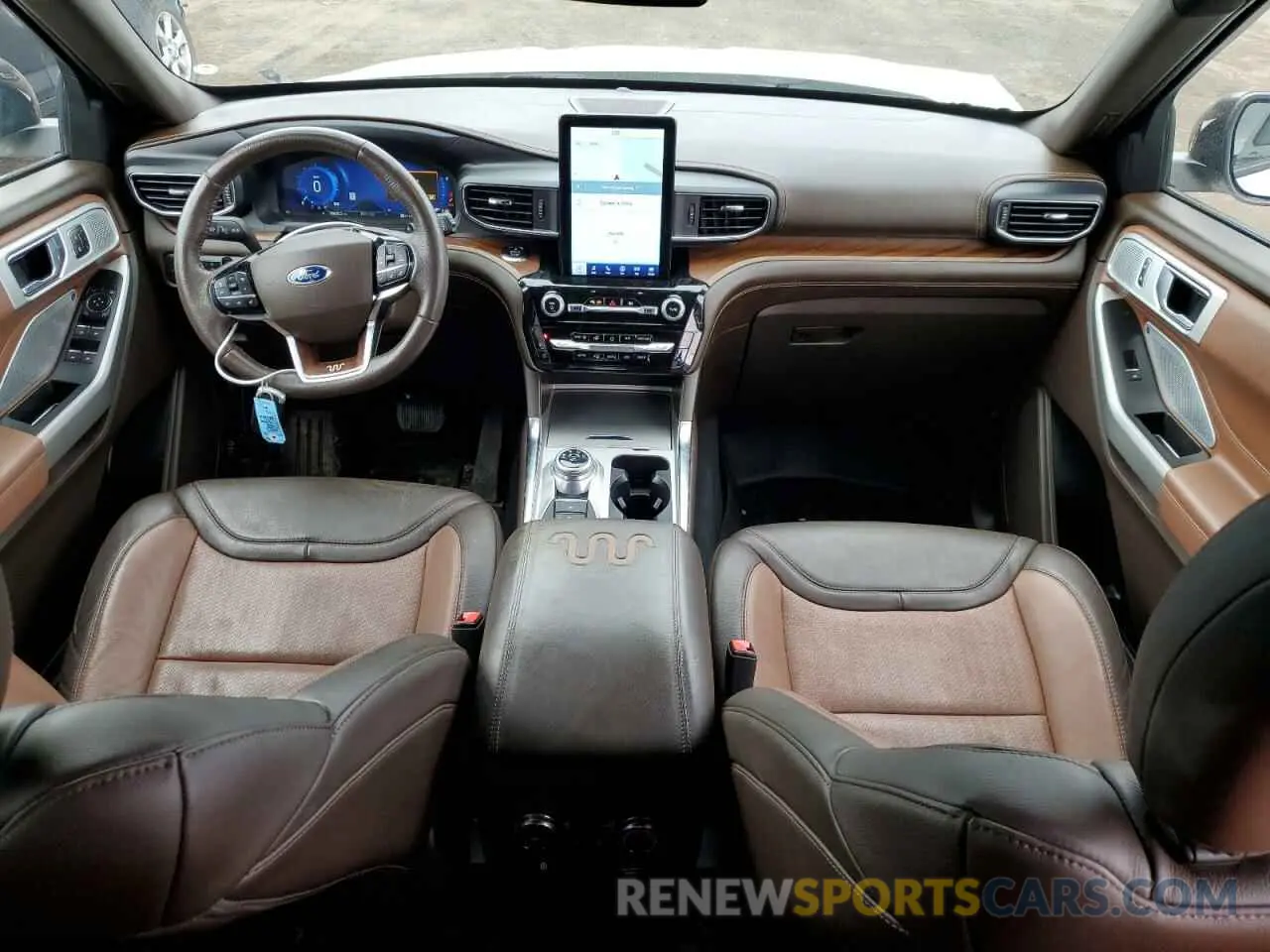 8 Фотография поврежденного автомобиля 1FM5K8LC1MGC28604 FORD EXPLORER 2021