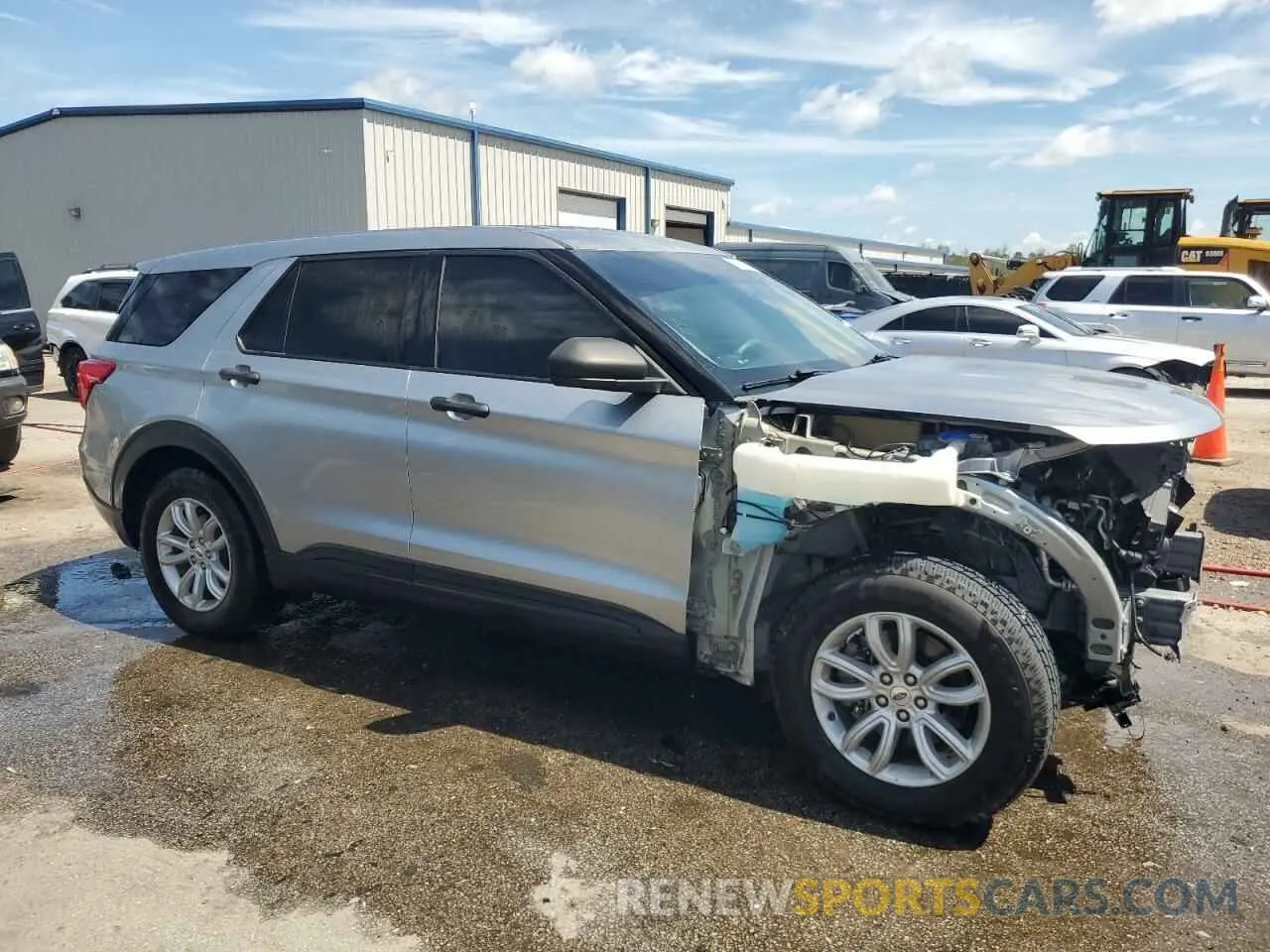 4 Фотография поврежденного автомобиля 1FMSK7BH3MGA32478 FORD EXPLORER 2021