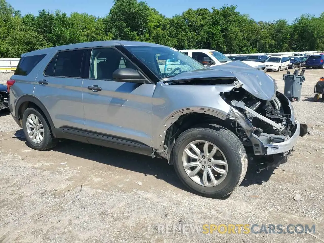 4 Фотография поврежденного автомобиля 1FMSK7BH8MGA81871 FORD EXPLORER 2021