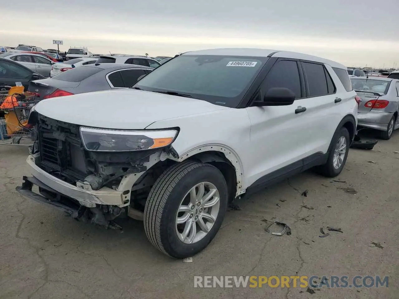 1 Photograph of a damaged car 1FMSK7BH8MGB17848 FORD EXPLORER 2021