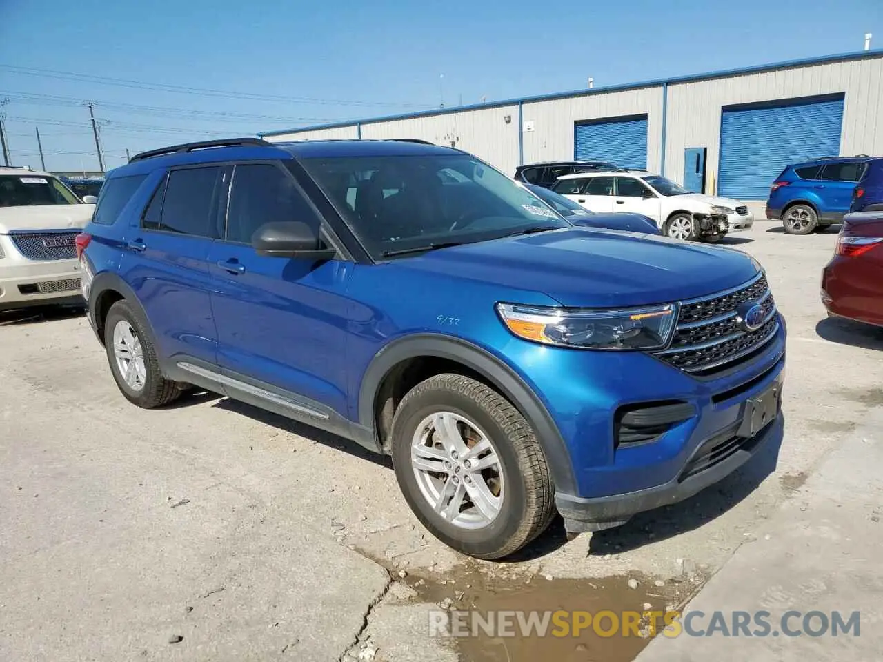 4 Photograph of a damaged car 1FMSK7DH0MGA52023 FORD EXPLORER 2021