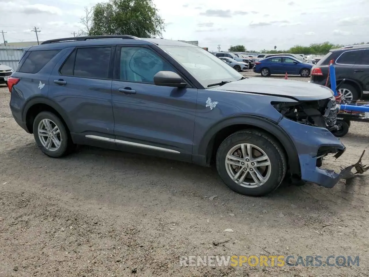 4 Фотография поврежденного автомобиля 1FMSK7DH0MGA52135 FORD EXPLORER 2021