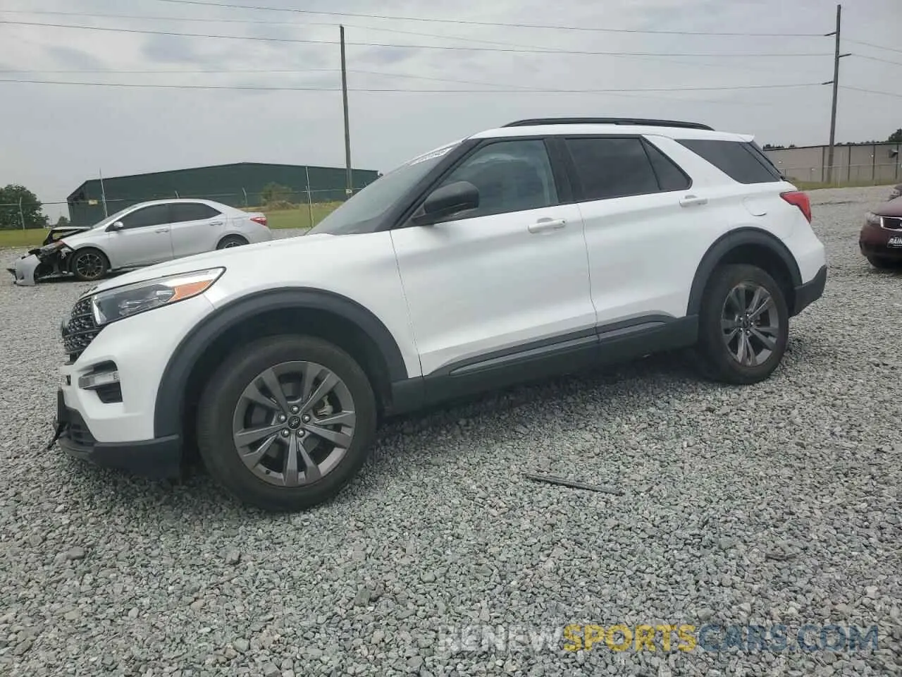 1 Photograph of a damaged car 1FMSK7DH0MGB28128 FORD EXPLORER 2021