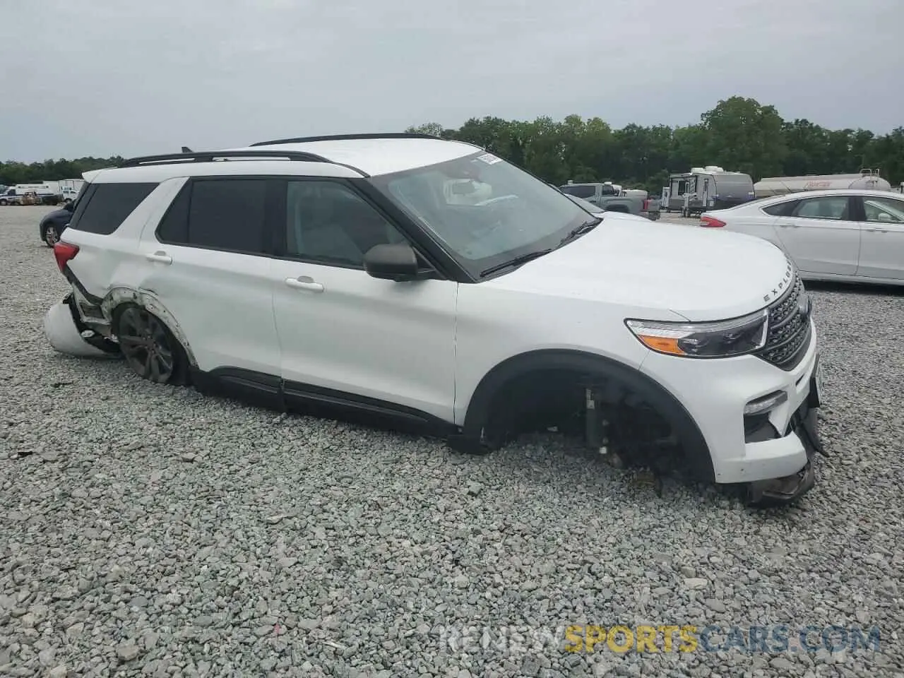 4 Photograph of a damaged car 1FMSK7DH0MGB28128 FORD EXPLORER 2021