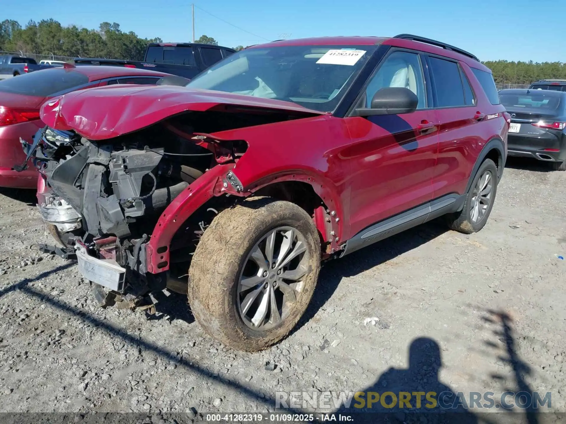 2 Photograph of a damaged car 1FMSK7DH2MGC14797 FORD EXPLORER 2021