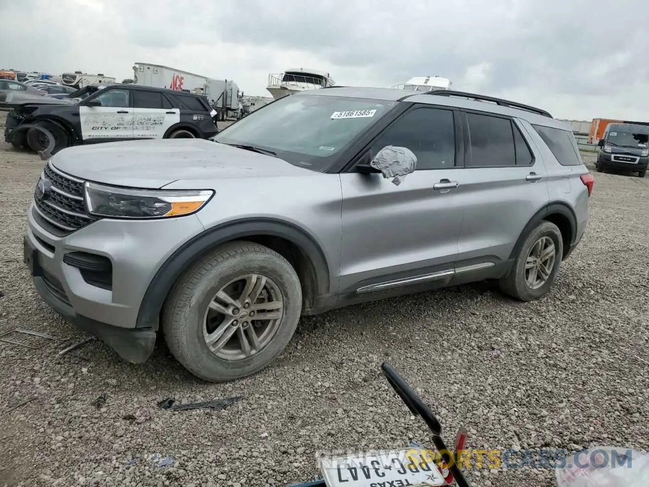 1 Фотография поврежденного автомобиля 1FMSK7DH3MGA81807 FORD EXPLORER 2021