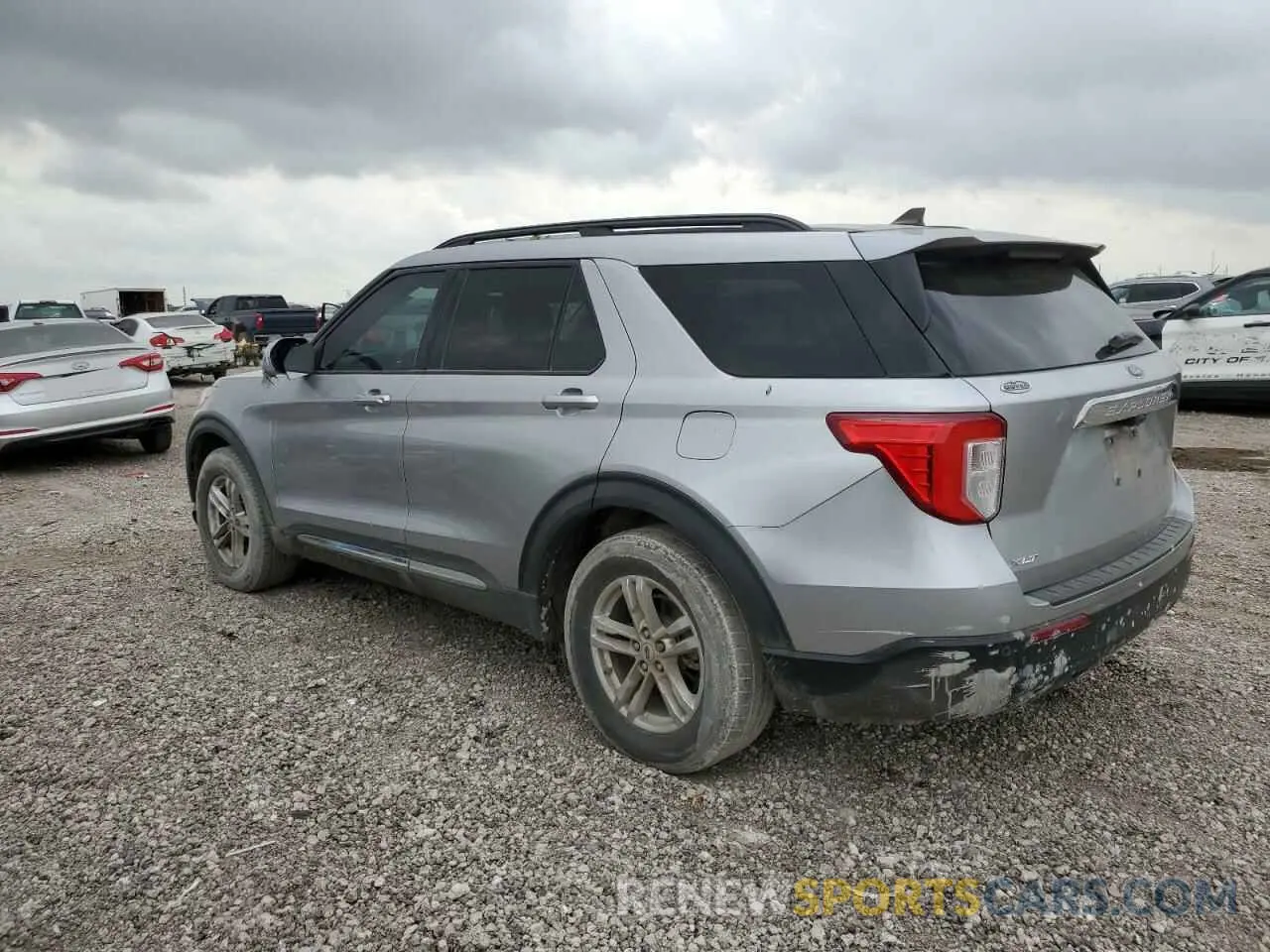 2 Фотография поврежденного автомобиля 1FMSK7DH3MGA81807 FORD EXPLORER 2021