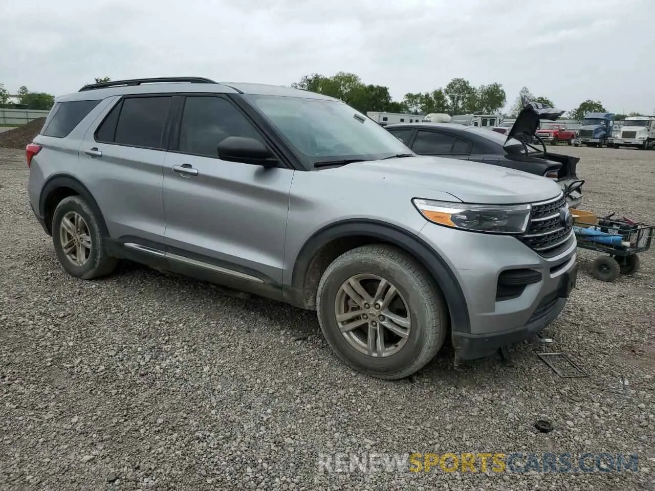 4 Фотография поврежденного автомобиля 1FMSK7DH3MGA81807 FORD EXPLORER 2021