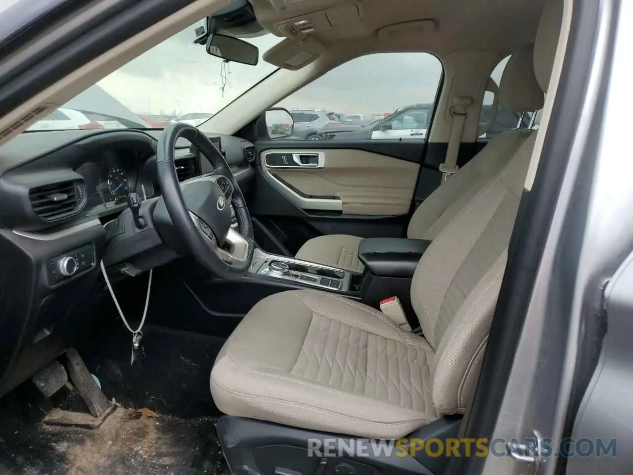 7 Фотография поврежденного автомобиля 1FMSK7DH3MGA81807 FORD EXPLORER 2021