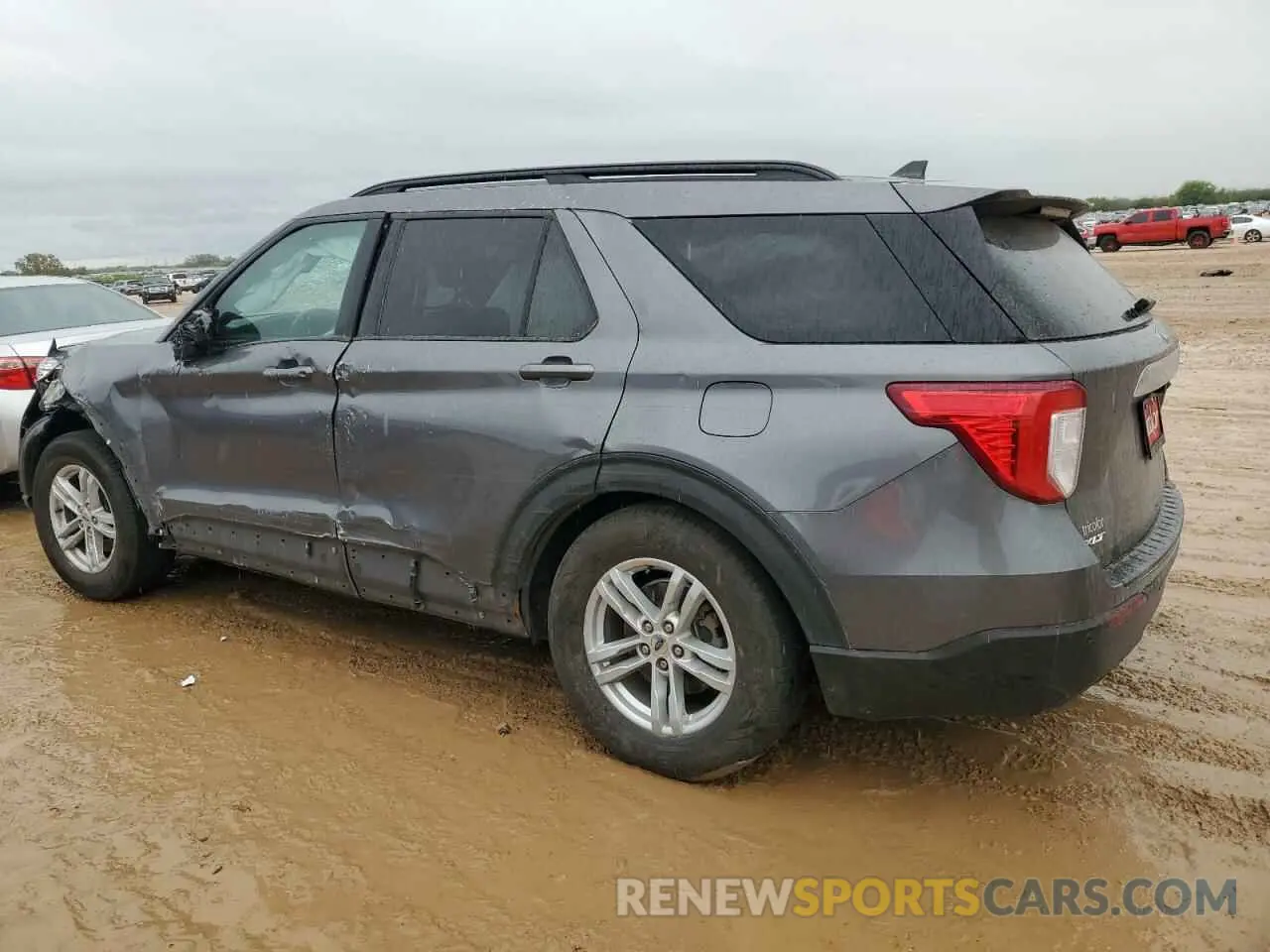 2 Photograph of a damaged car 1FMSK7DH3MGB54710 FORD EXPLORER 2021