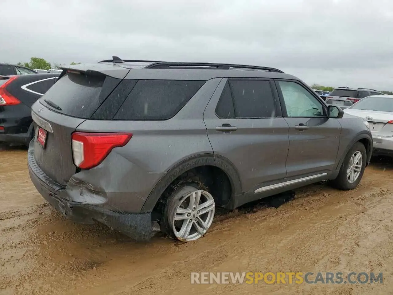 3 Photograph of a damaged car 1FMSK7DH3MGB54710 FORD EXPLORER 2021