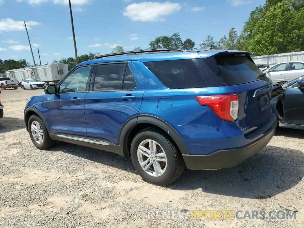 2 Photograph of a damaged car 1FMSK7DH3MGB85438 FORD EXPLORER 2021