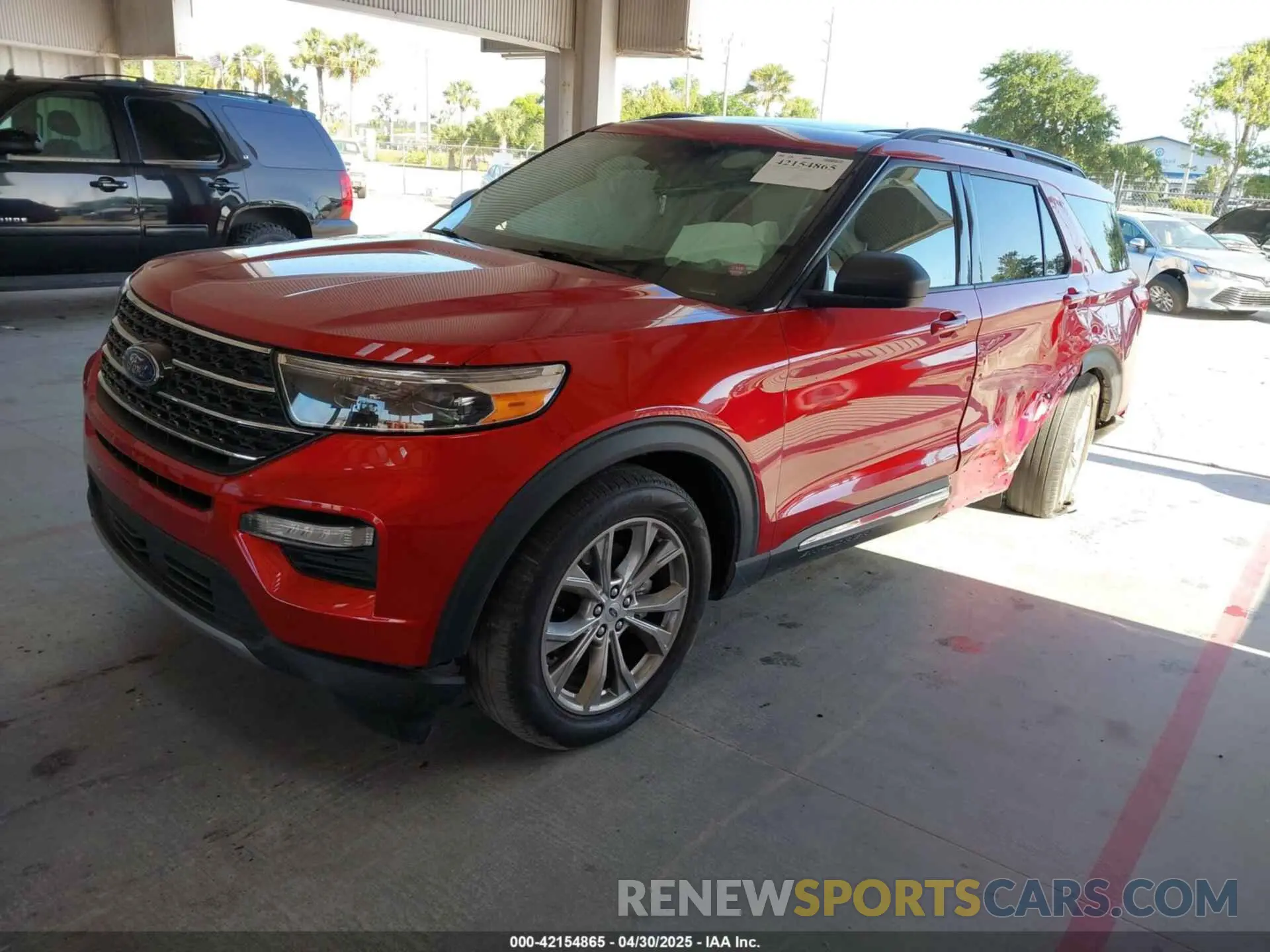2 Photograph of a damaged car 1FMSK7DH3MGC16932 FORD EXPLORER 2021