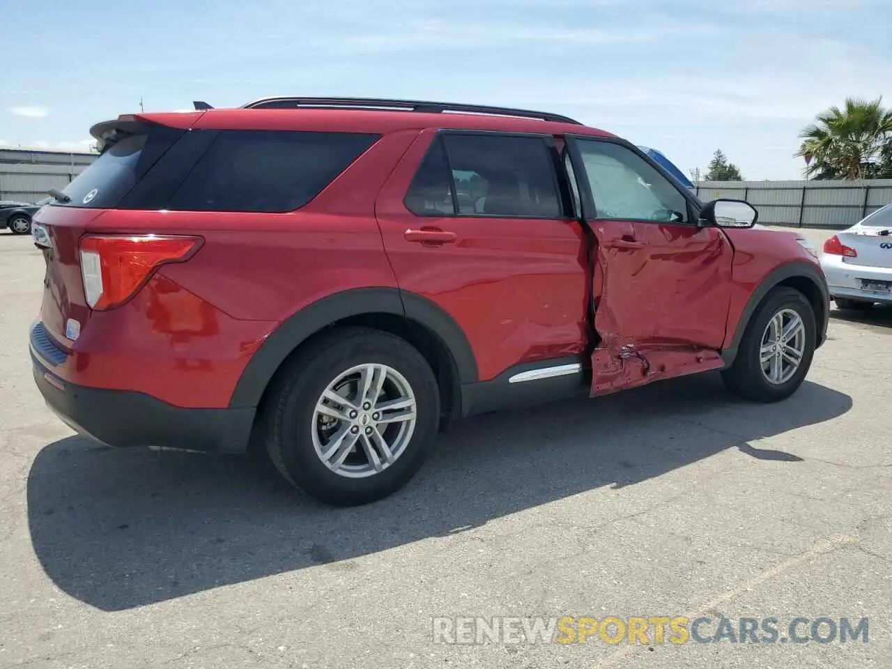3 Photograph of a damaged car 1FMSK7DH3MGC17143 FORD EXPLORER 2021