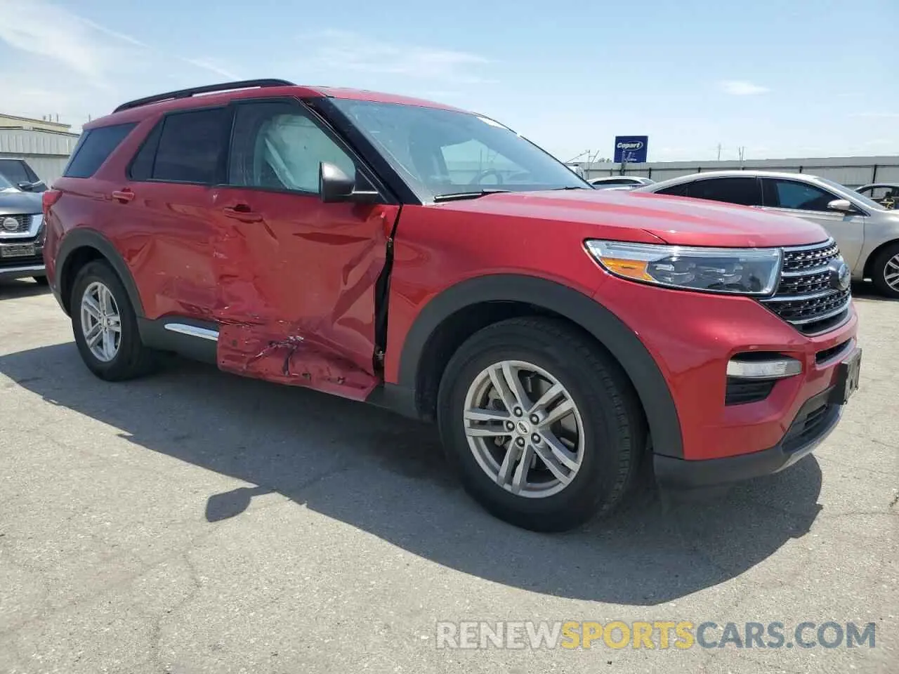 4 Photograph of a damaged car 1FMSK7DH3MGC17143 FORD EXPLORER 2021