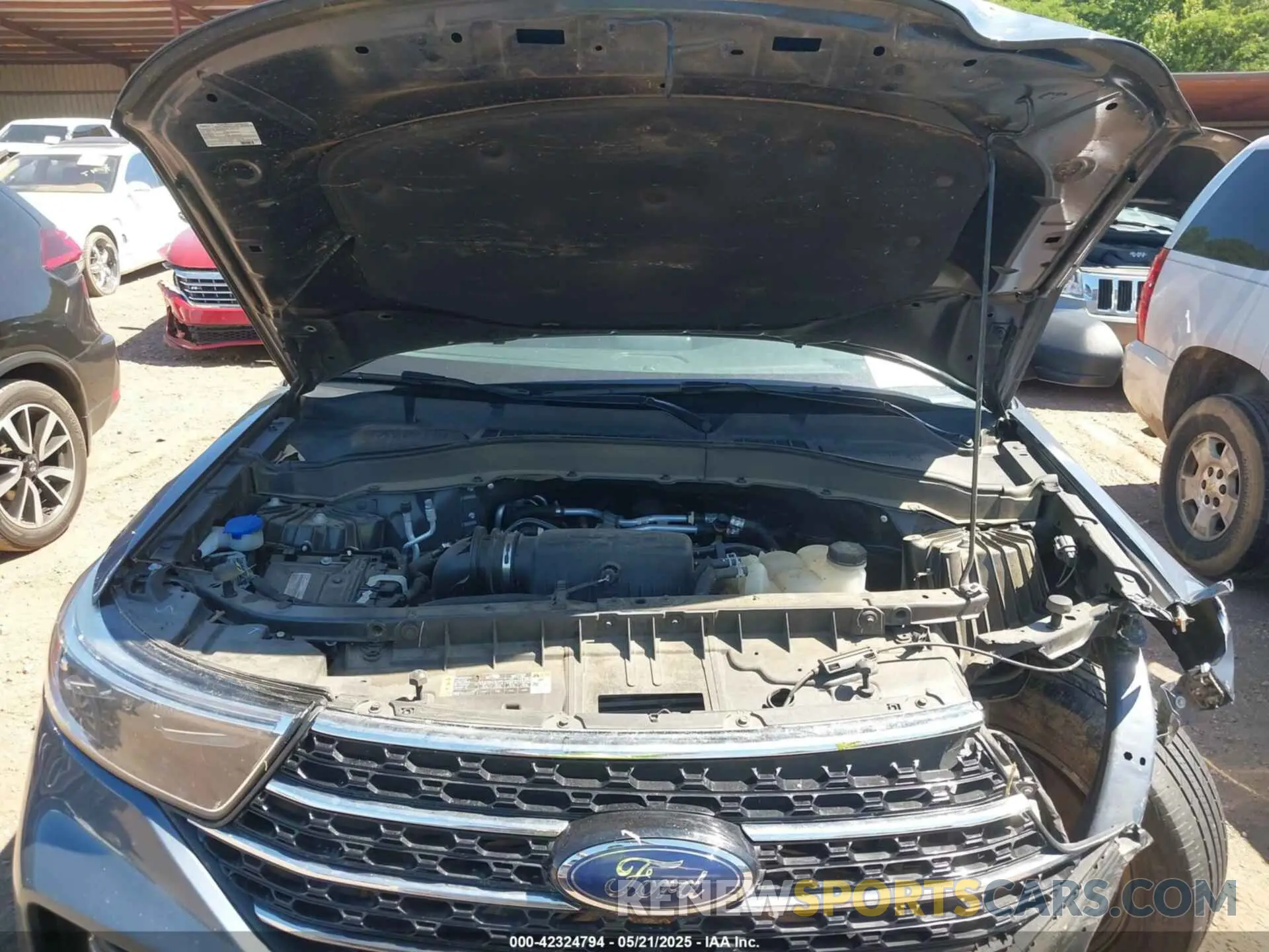 10 Photograph of a damaged car 1FMSK7DH4MGA26850 FORD EXPLORER 2021