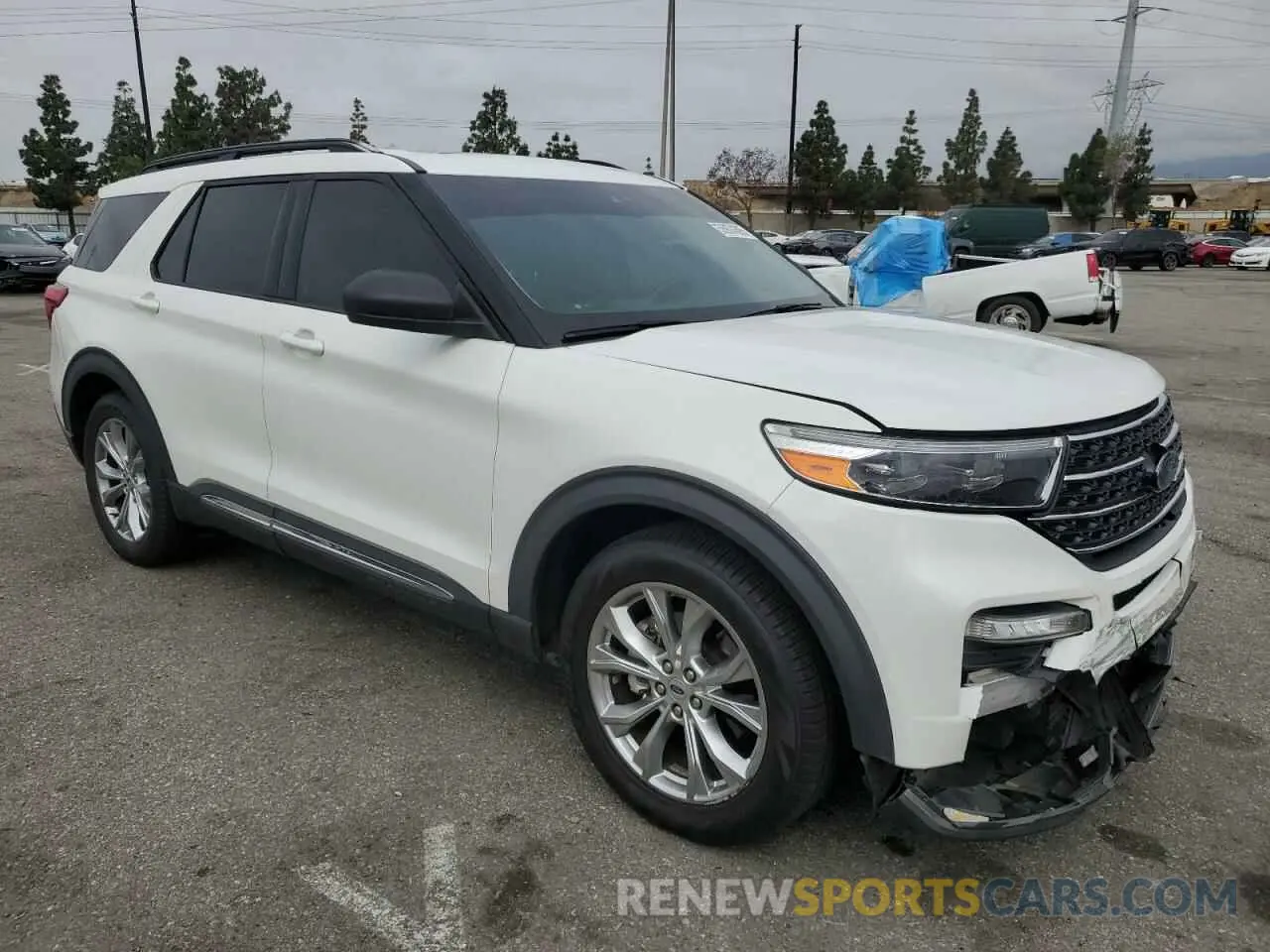 4 Фотография поврежденного автомобиля 1FMSK7DH6MGA31631 FORD EXPLORER 2021