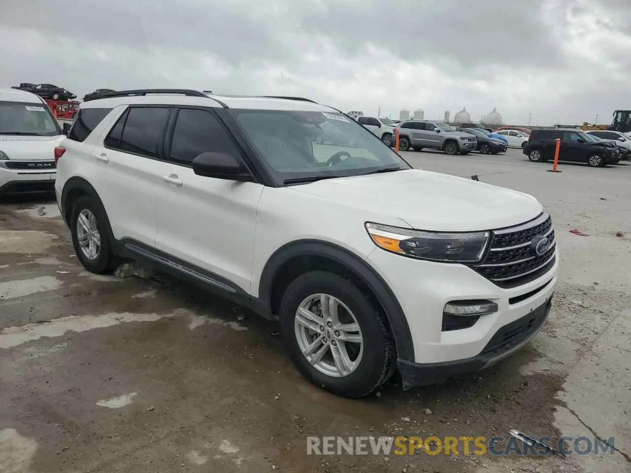 4 Фотография поврежденного автомобиля 1FMSK7DH7MGA62886 FORD EXPLORER 2021