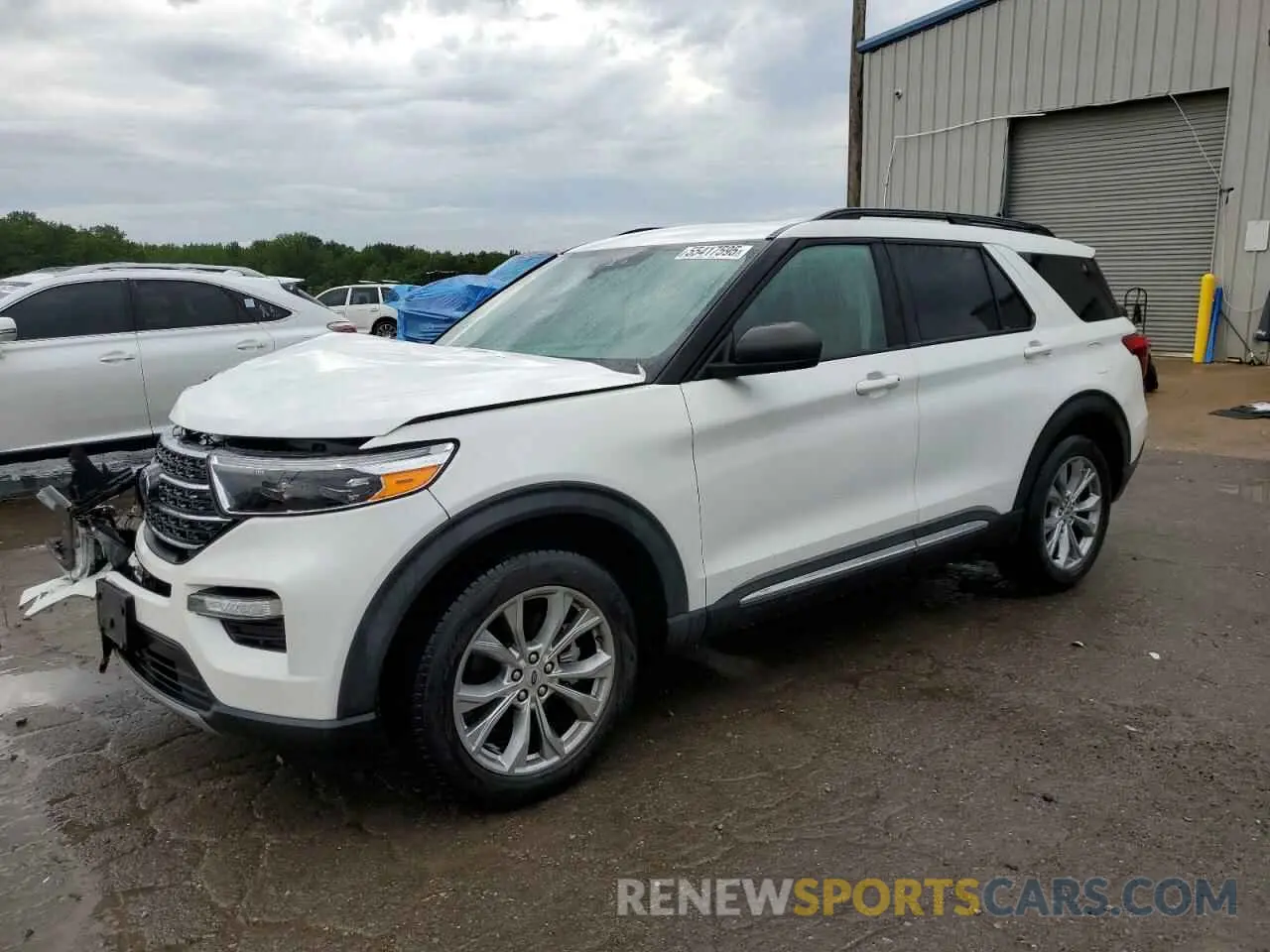 1 Photograph of a damaged car 1FMSK7DH7MGA92034 FORD EXPLORER 2021