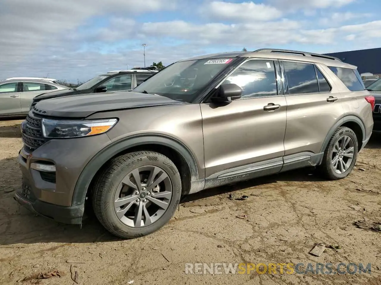 1 Photograph of a damaged car 1FMSK7DH7MGB61210 FORD EXPLORER 2021