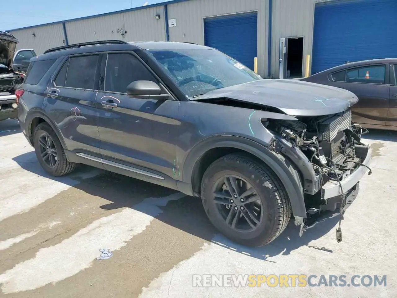 4 Фотография поврежденного автомобиля 1FMSK7DH7MGC41347 FORD EXPLORER 2021