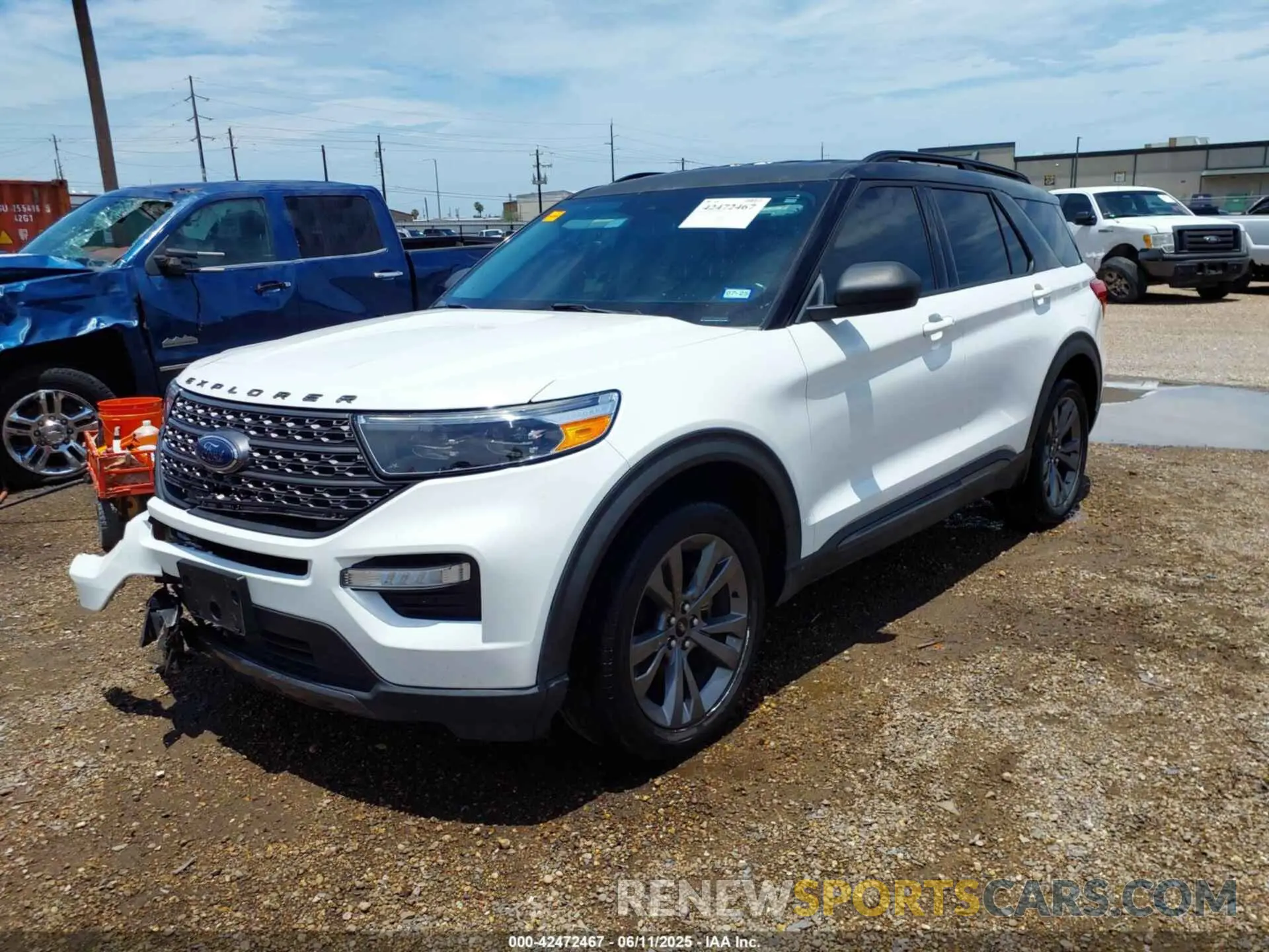 2 Photograph of a damaged car 1FMSK7DH8MGB31410 FORD EXPLORER 2021
