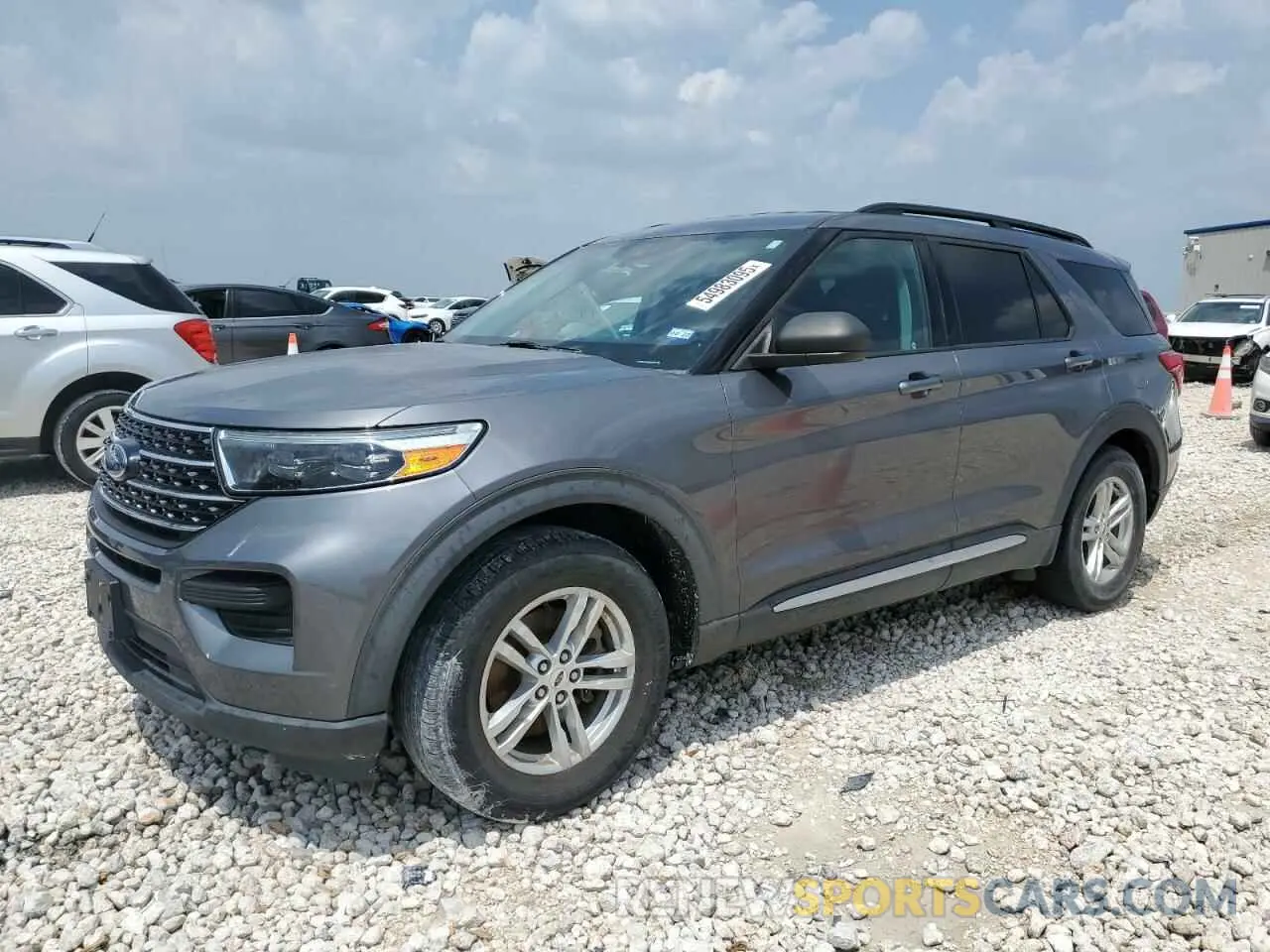 1 Photograph of a damaged car 1FMSK7DH9MGA51484 FORD EXPLORER 2021